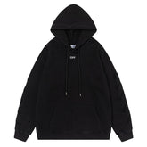 Off White Logo Drawstring Hoodie